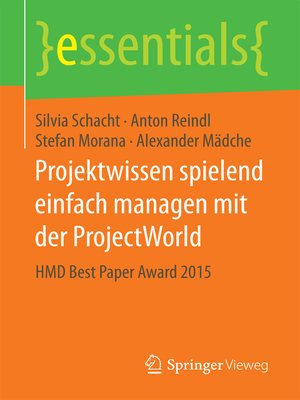 cover image of Projektwissen spielend einfach managen mit der ProjectWorld